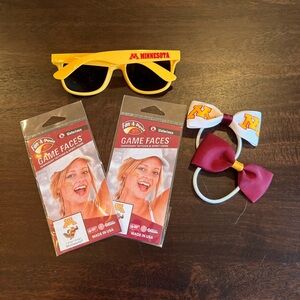 NWOT Minnesota Gopher Fan Bundle